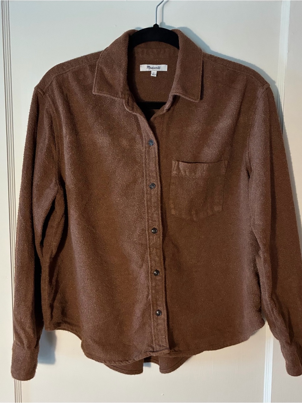 Madewell Brown 100% cotton Autumn Shirt Jacket